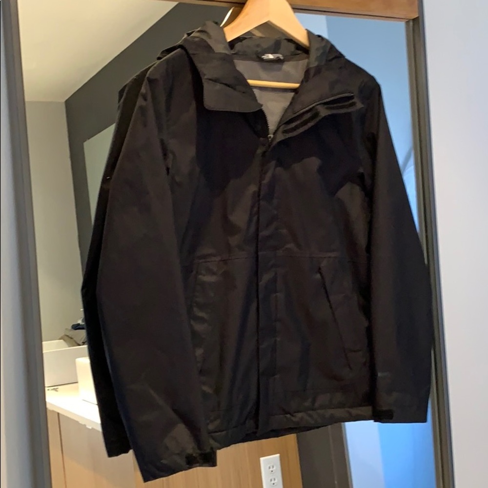 North Face black dry vent shell